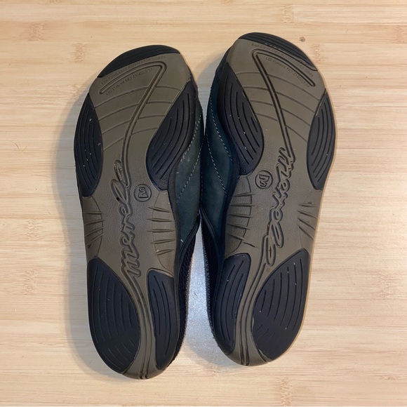 Merrell Womens Size 9 Black Rumba Slip On Mule Shoes Moss - Picture 10 of 11